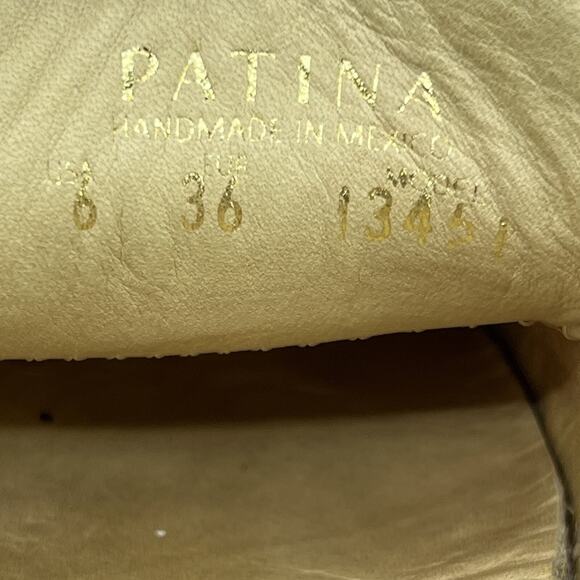 Patina‎ by Portland Zoe Chunky Loafers Women's Size 6 Brown Suede Penny Platform - Picture 8 of 10